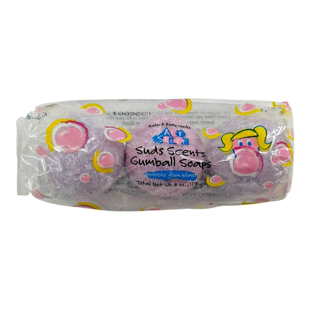 1990s Bath & Body Works Art Stuff Suds Scents Gumball Scents Gum Blast Prop VTG